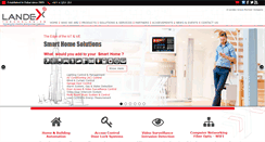 Desktop Screenshot of landextech.com